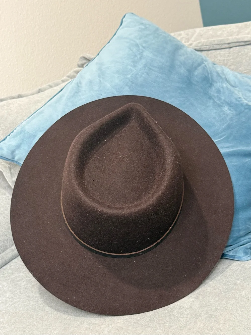Will + Bear Cooper Coffee | Brown Western Hat | size L - Picture 5 of 9
